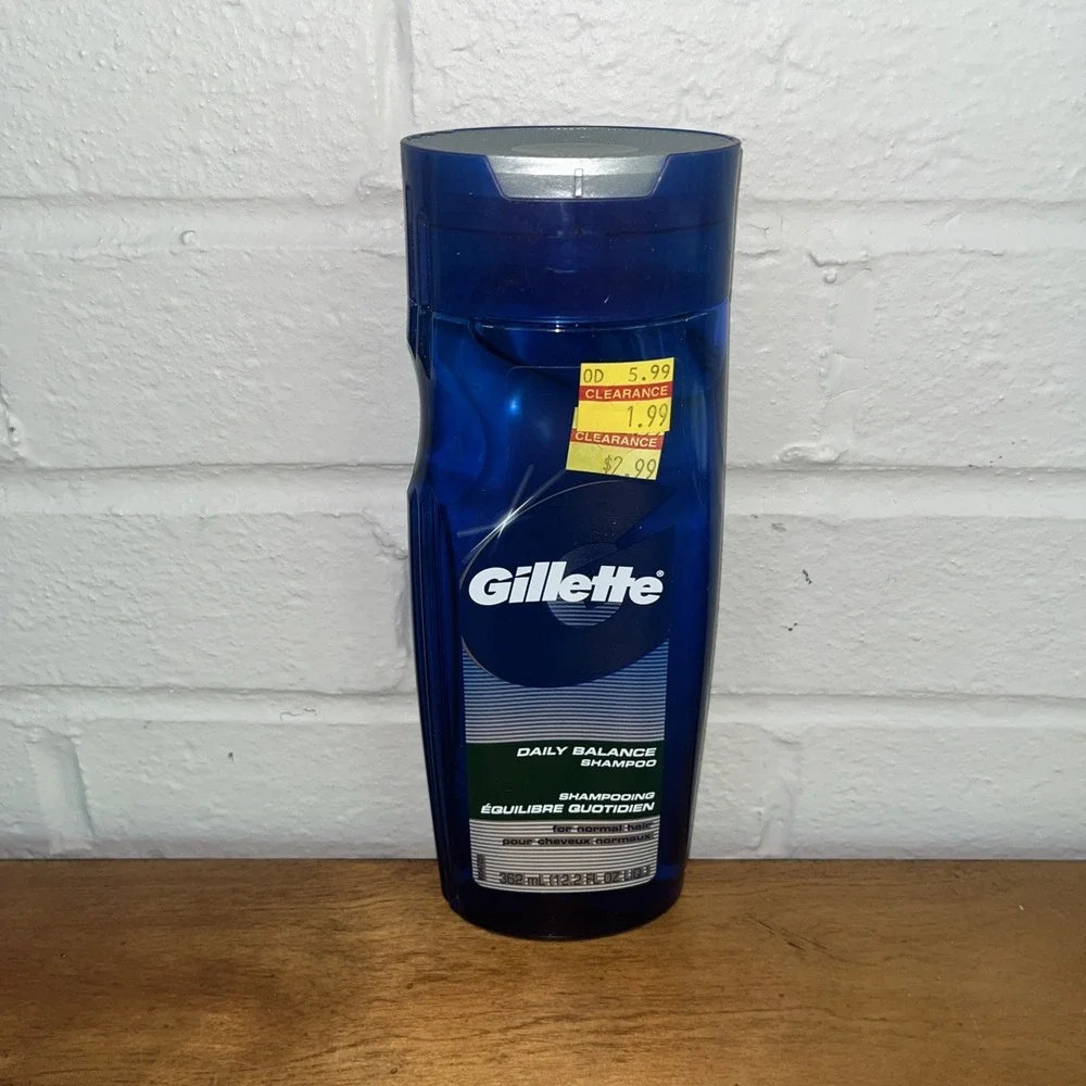 Gillette Daily Balance Shampoo For Normal Hair 12.2 Oz HTF Discontinued